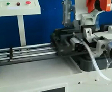  325气动送料手动转角无毛刺切管机