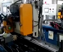 425全自动无毛刺切管机客户使用现场