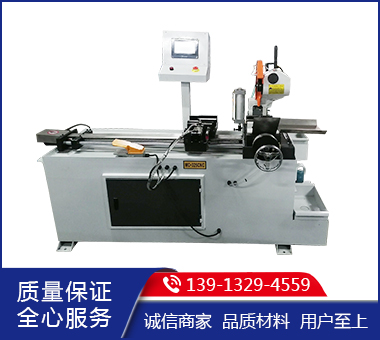 325伺服送料无毛刺切管机